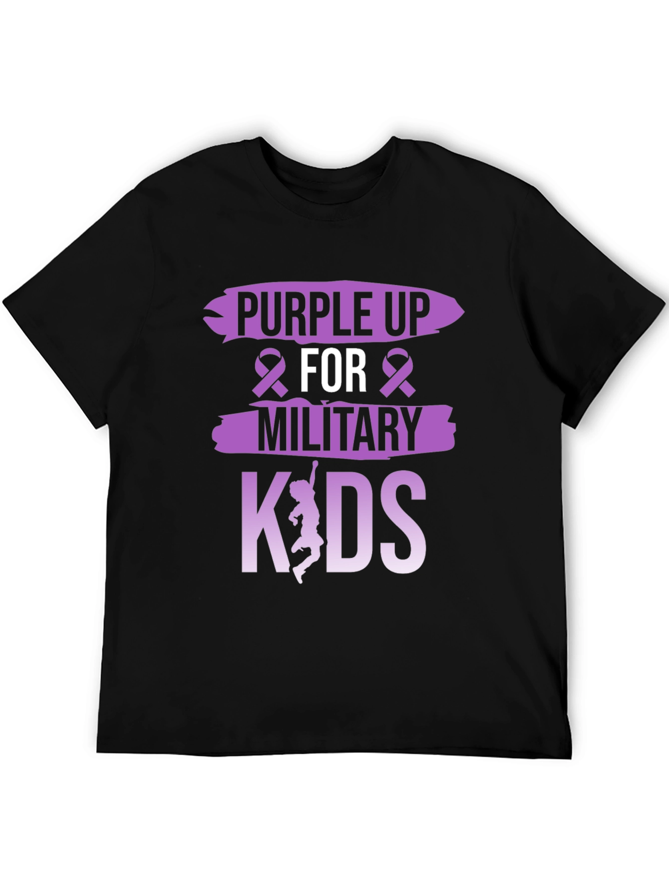 Purple Up For Military Kids T-Shirt