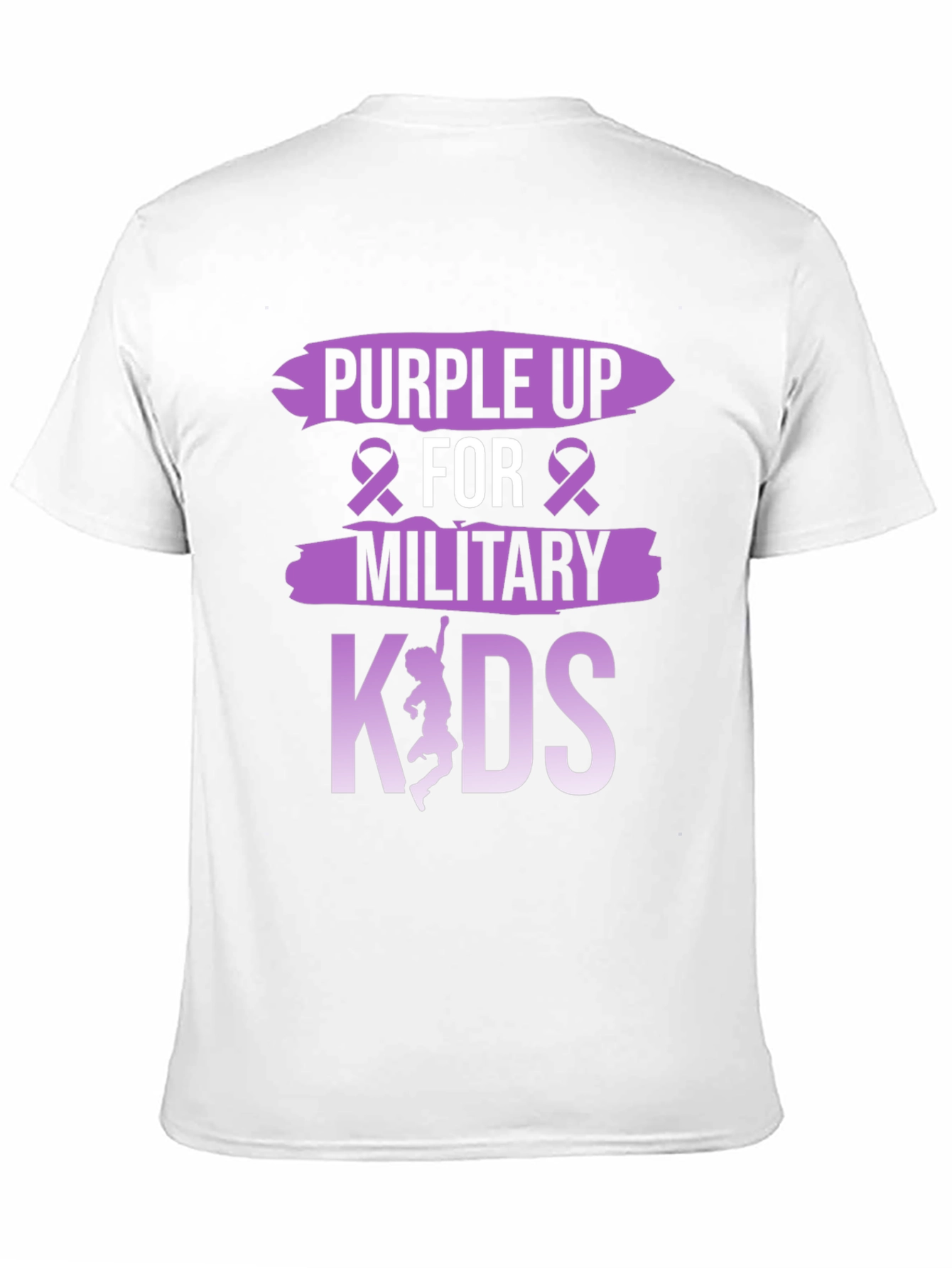 Purple Up For Military Kids T-Shirt