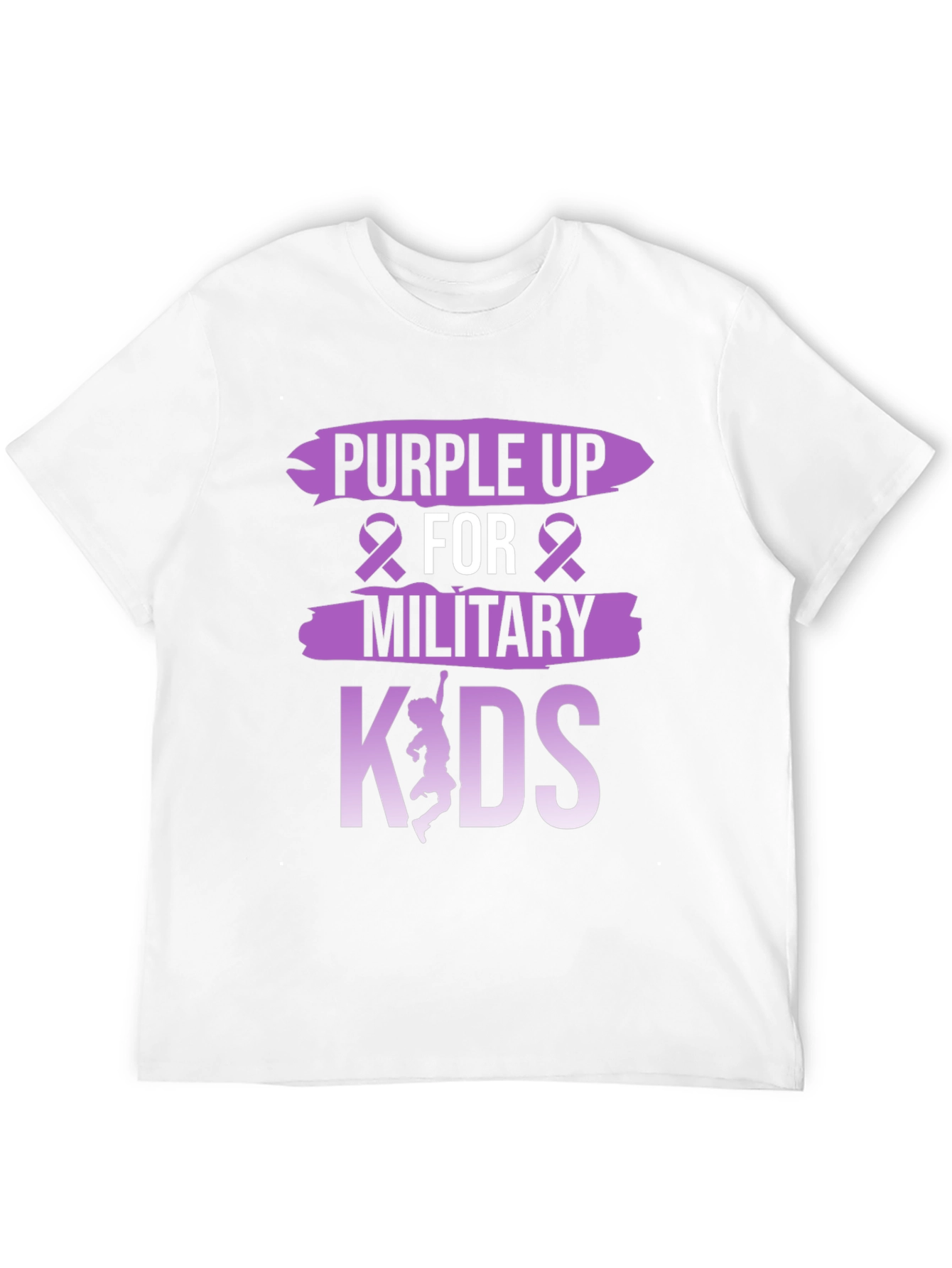 Purple Up For Military Kids T-Shirt