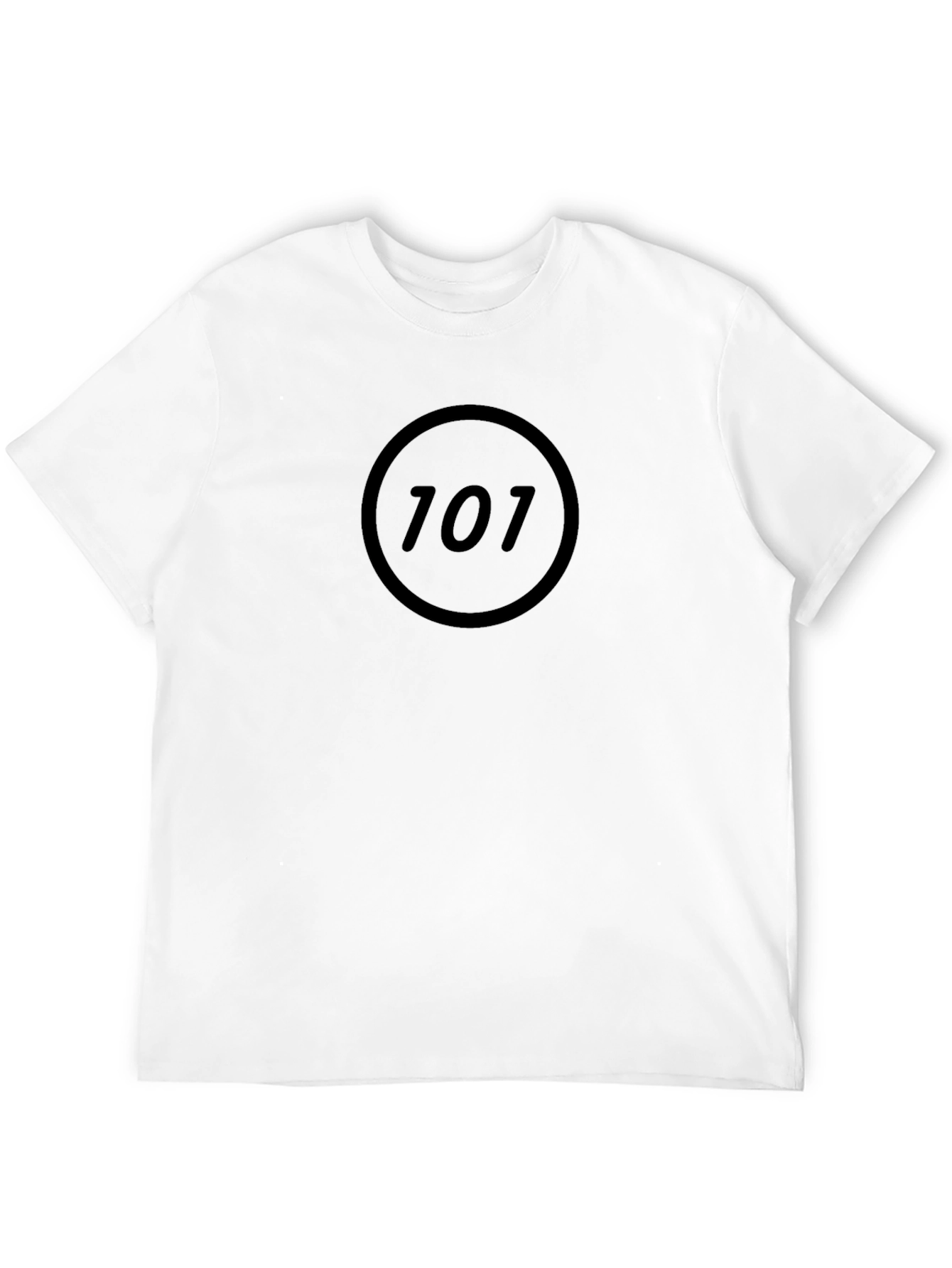 Black T-Shirt with Vault 101 Design