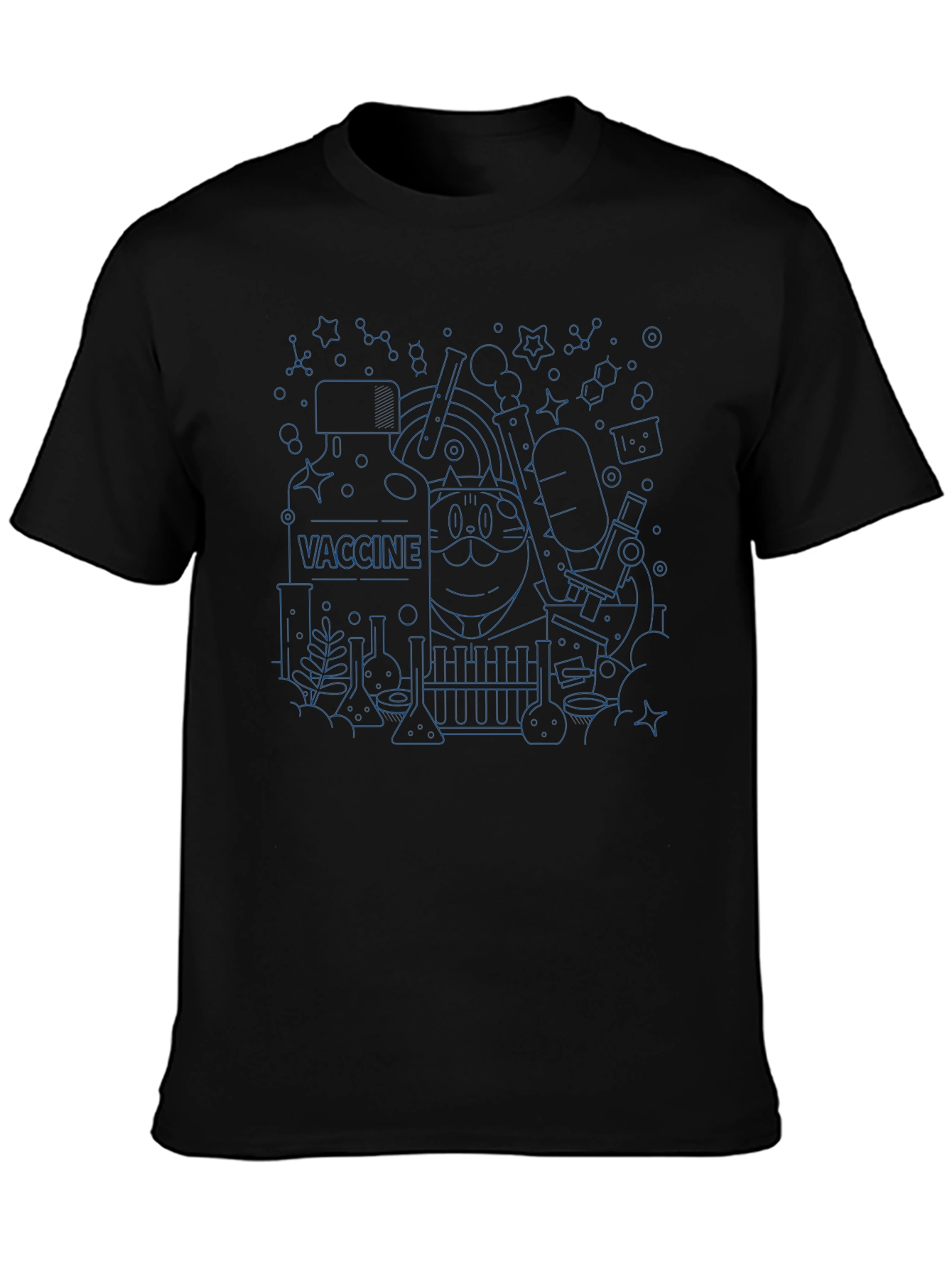 Vaccine Cat Science T-Shirt