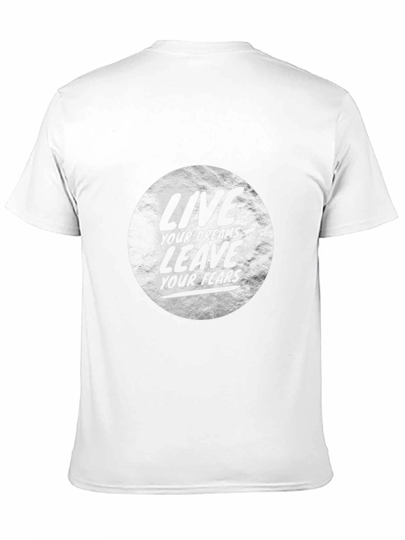 Live Your Dreams Graphic Tee - Black