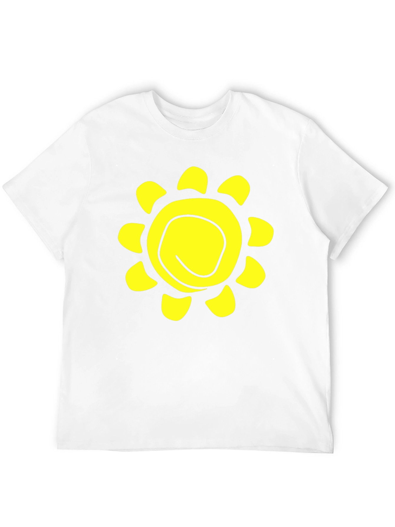 Sunshine Graphic Black T-Shirt - Casual Comfort