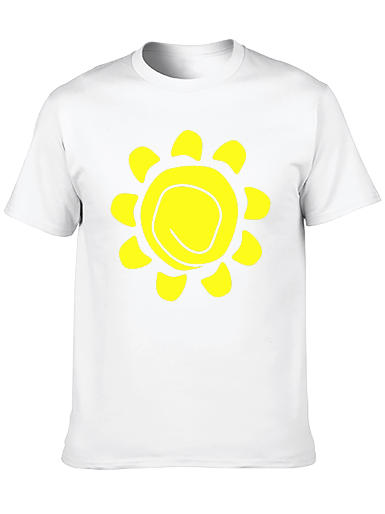 Sunshine Graphic Black T-Shirt - Casual Comfort