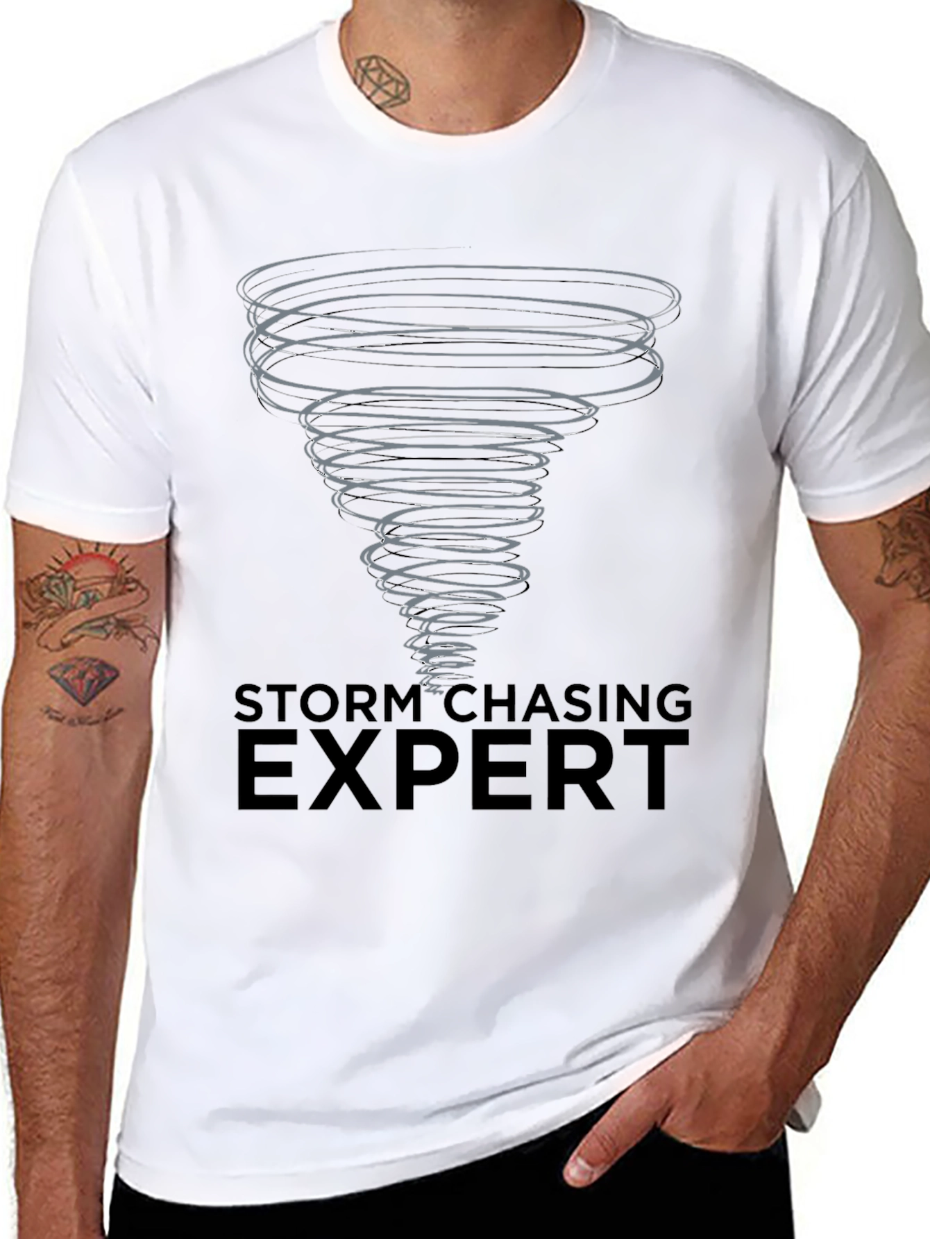 Storm Chasing Expert Graphic Tee