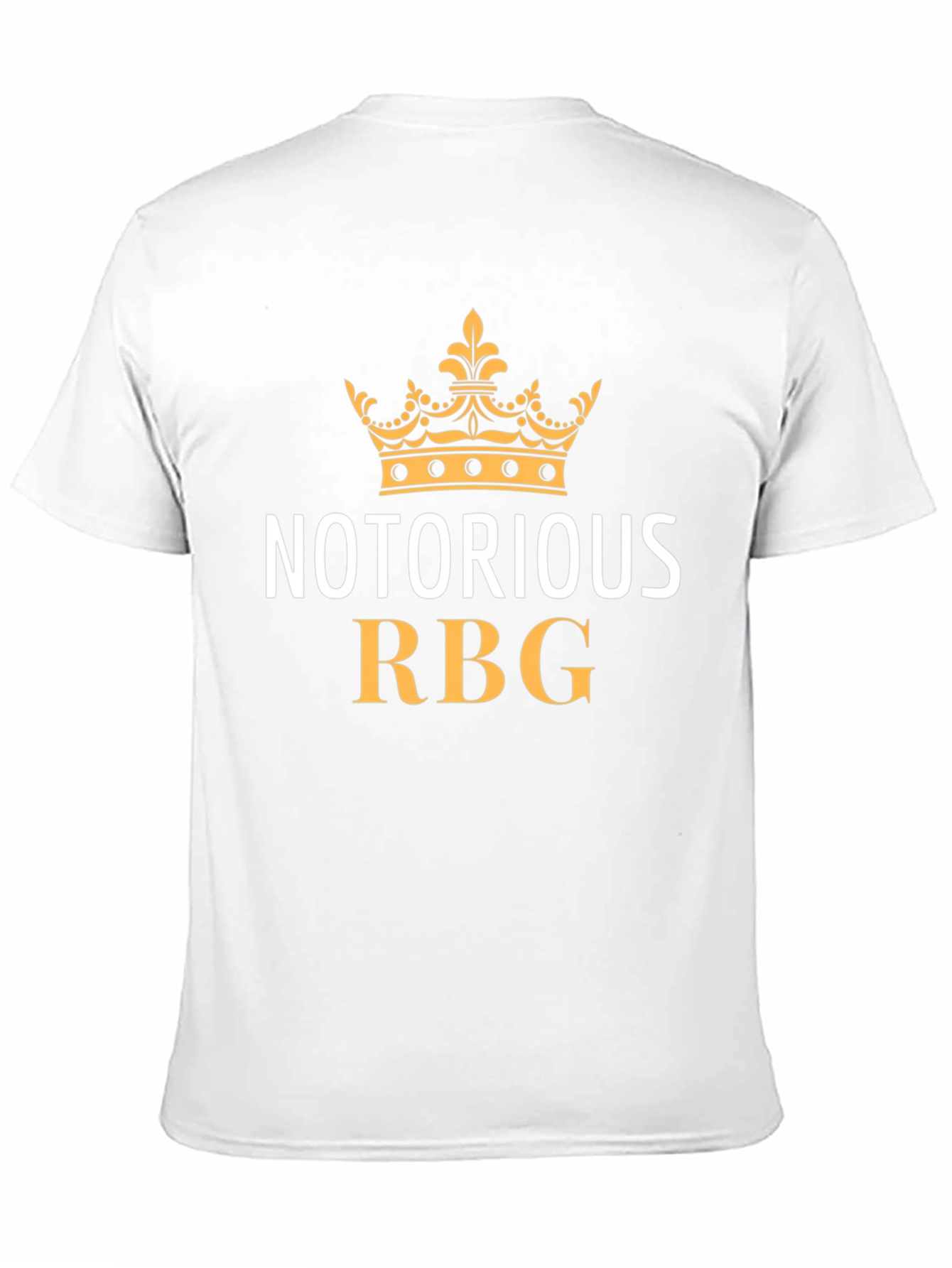 Notorious RBG T-Shirt - Black Crown Graphic Tee