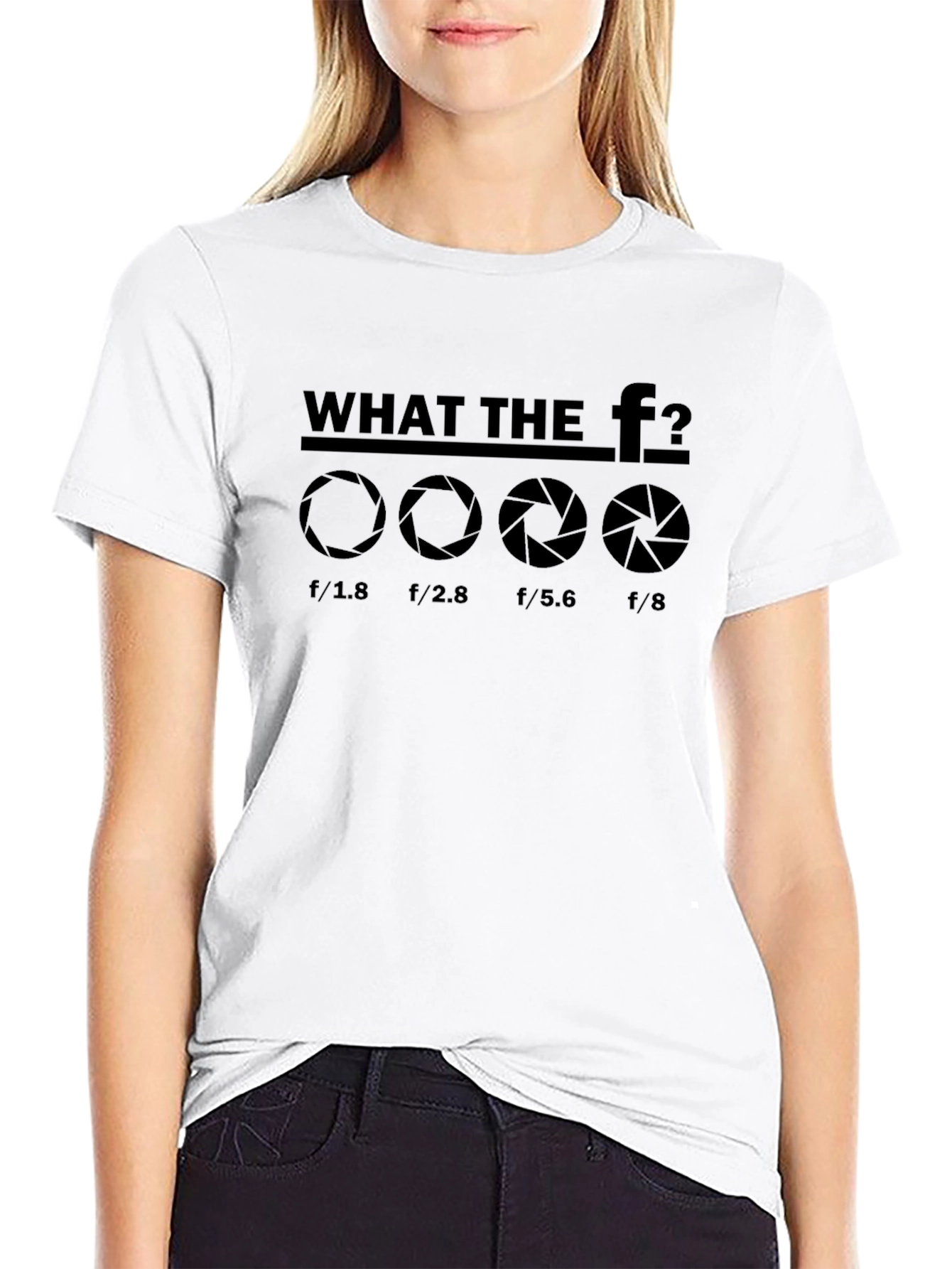 Photography Aperture T-Shirt - What the F Stop?