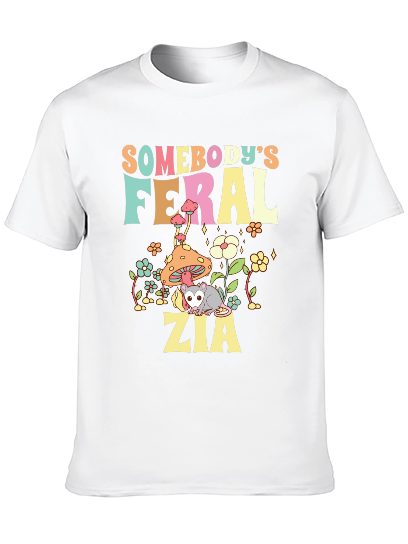 Feral Zia Graphic T-Shirt: Unique Design
