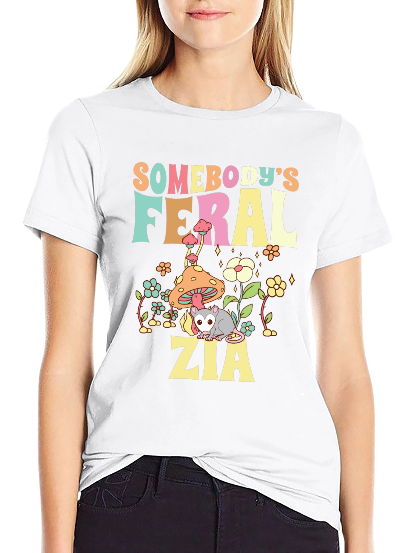 Feral Zia Graphic T-Shirt: Unique Design