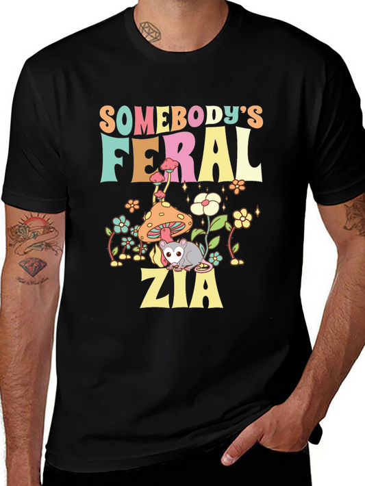 Feral Zia Graphic T-Shirt: Unique Design