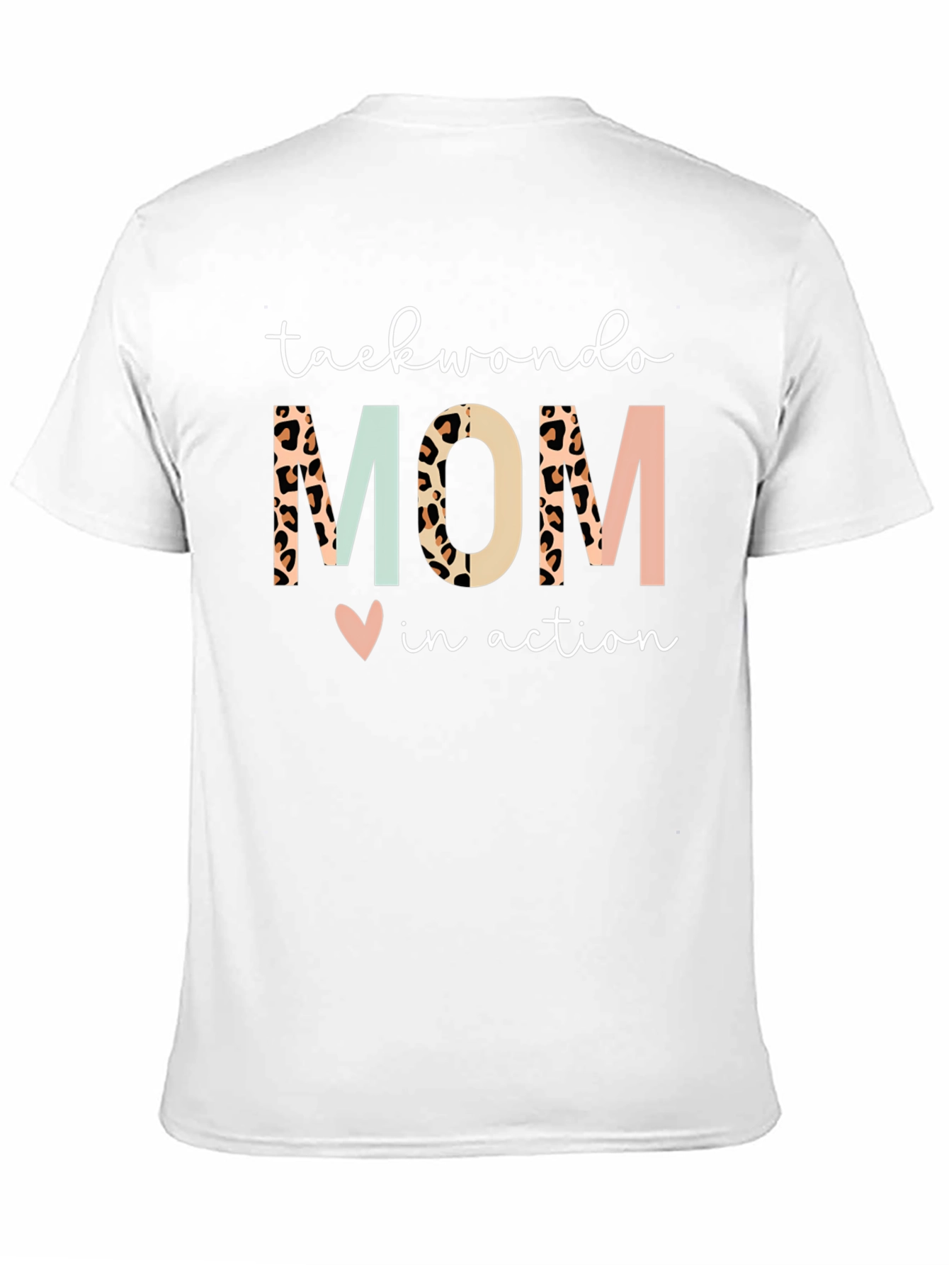 Taekwondo Mom in Action T-Shirt