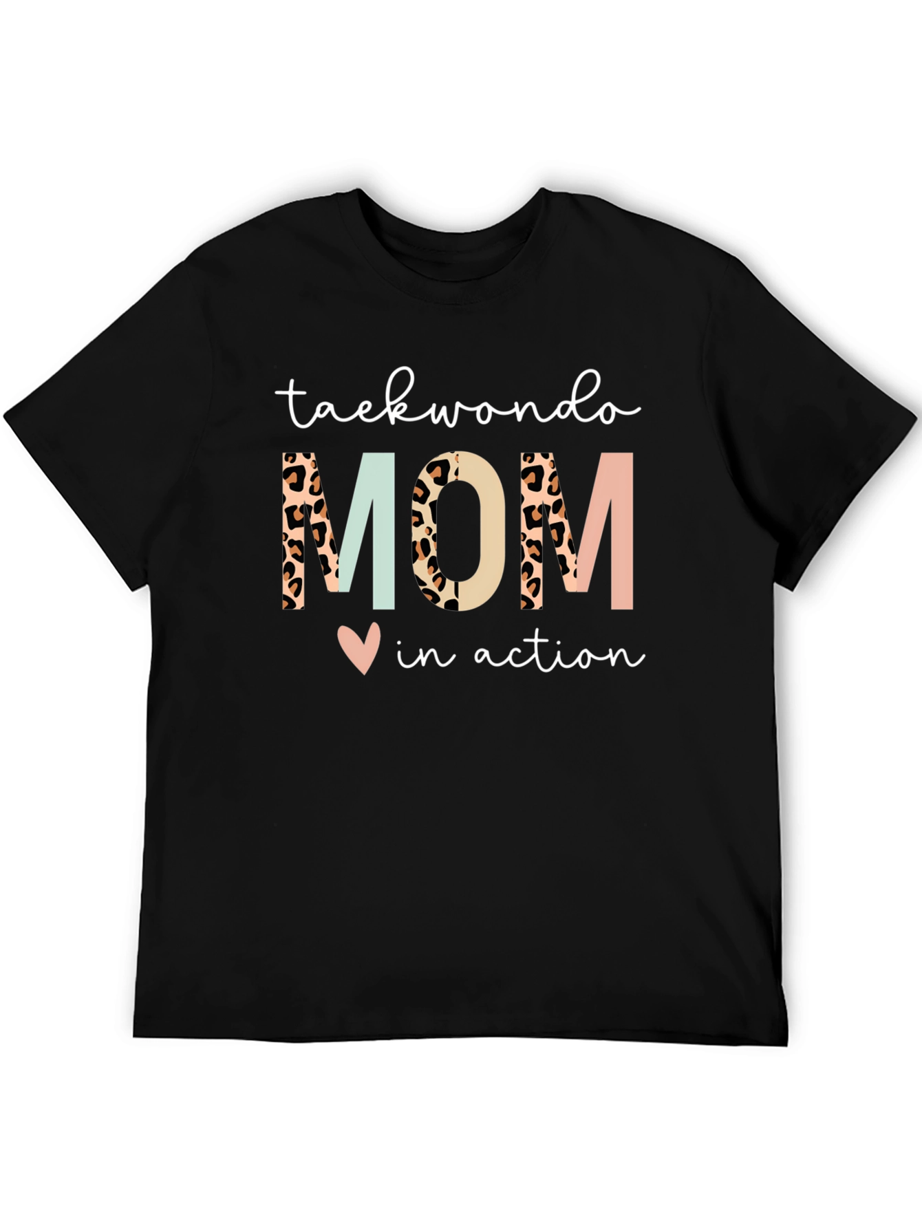 Taekwondo Mom in Action T-Shirt