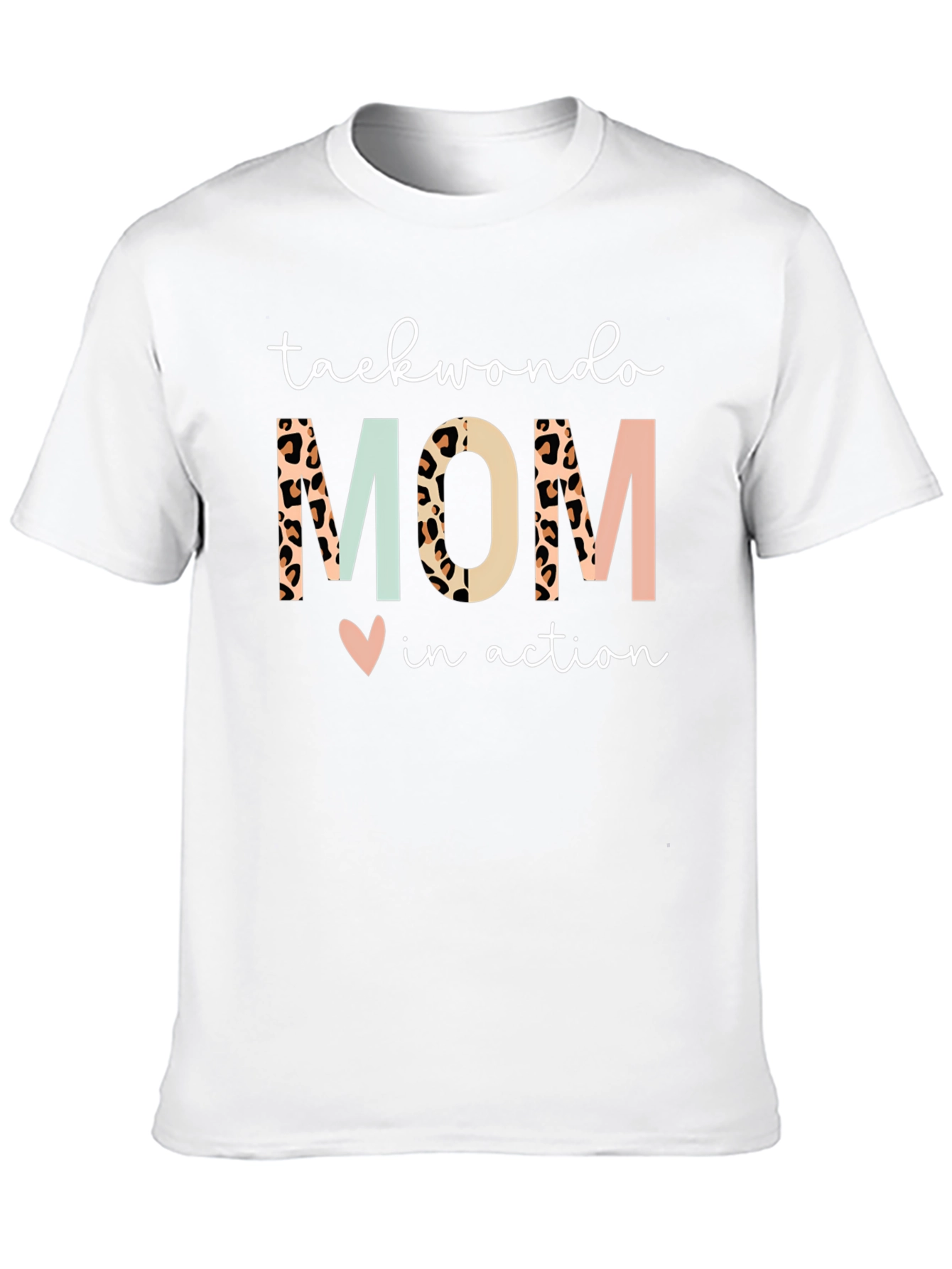 Taekwondo Mom in Action T-Shirt