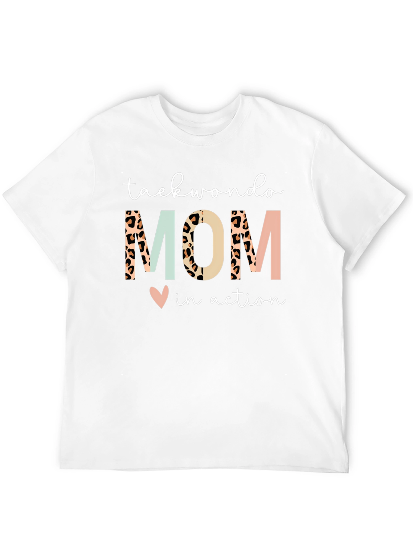 Taekwondo Mom in Action T-Shirt