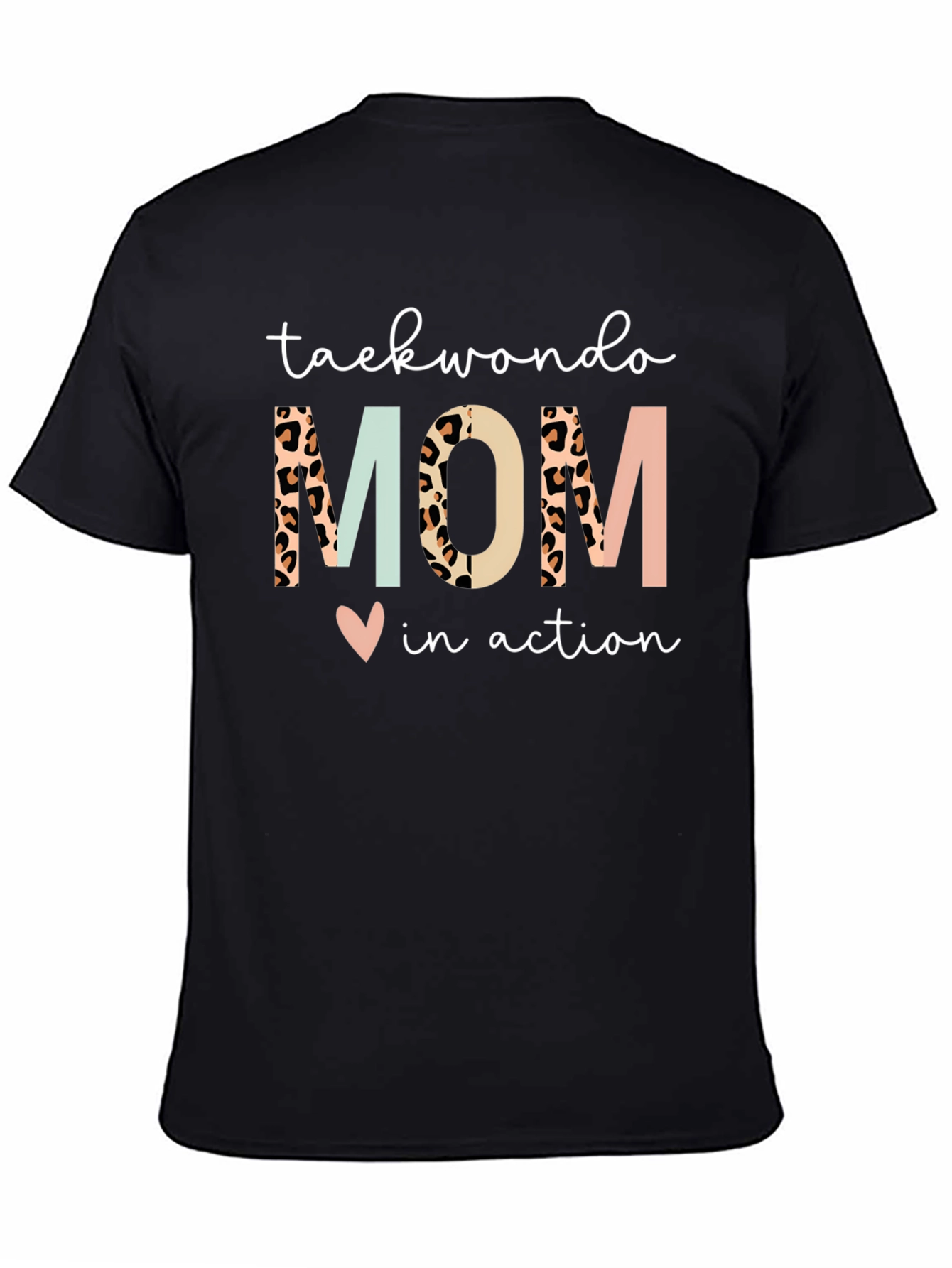 Taekwondo Mom in Action T-Shirt