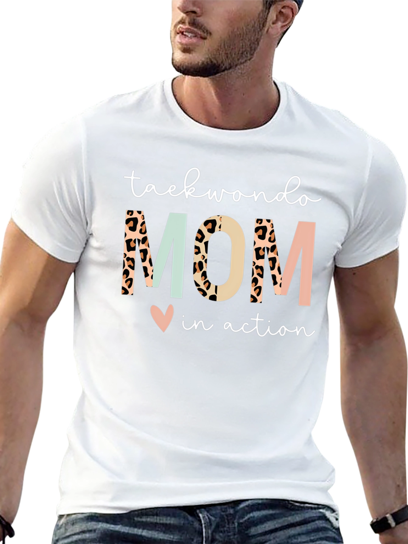 Taekwondo Mom in Action T-Shirt