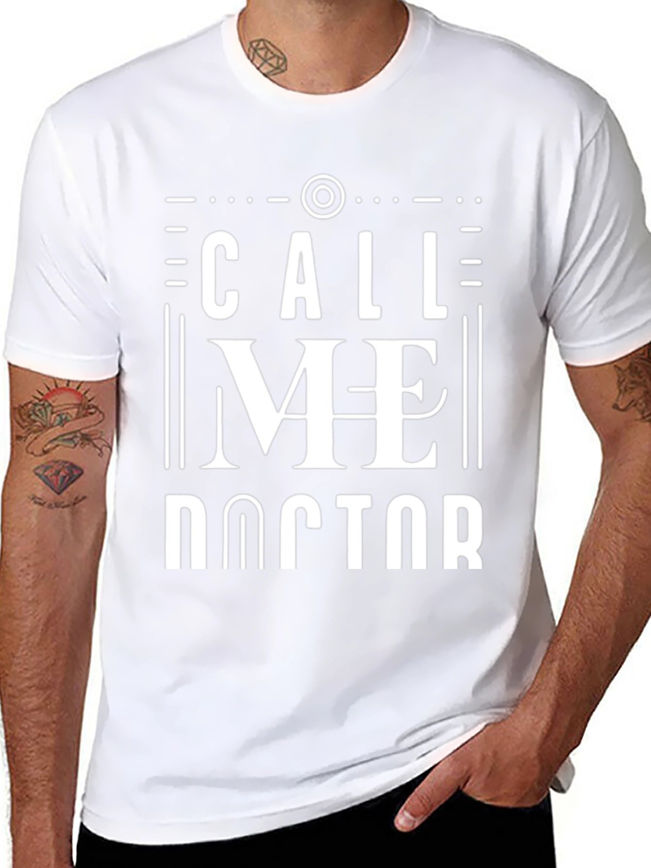 Call Me Doctor T-Shirt - Novelty Tee