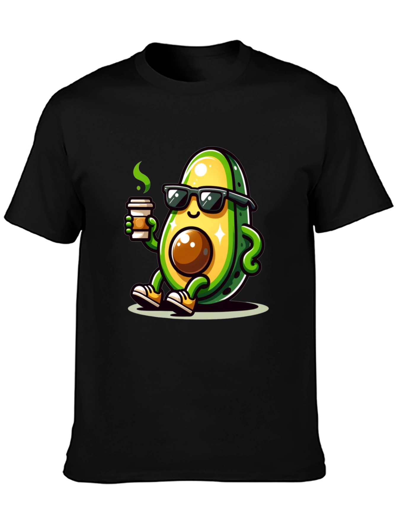 Cool Avocado Coffee T-Shirt