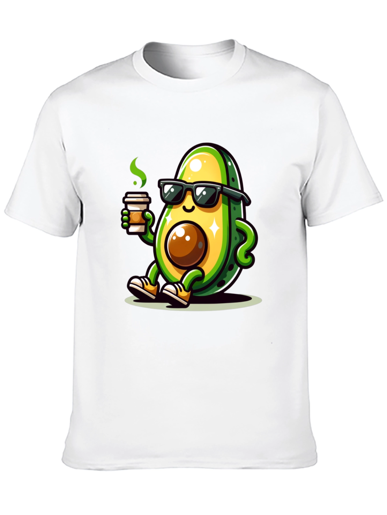 Cool Avocado Coffee T-Shirt