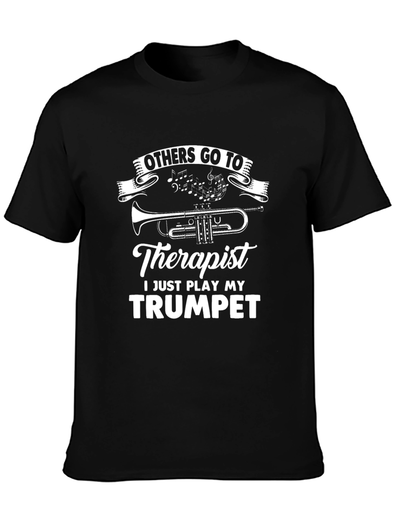Trumpet Player T-Shirt - Music Therapy Apparel
