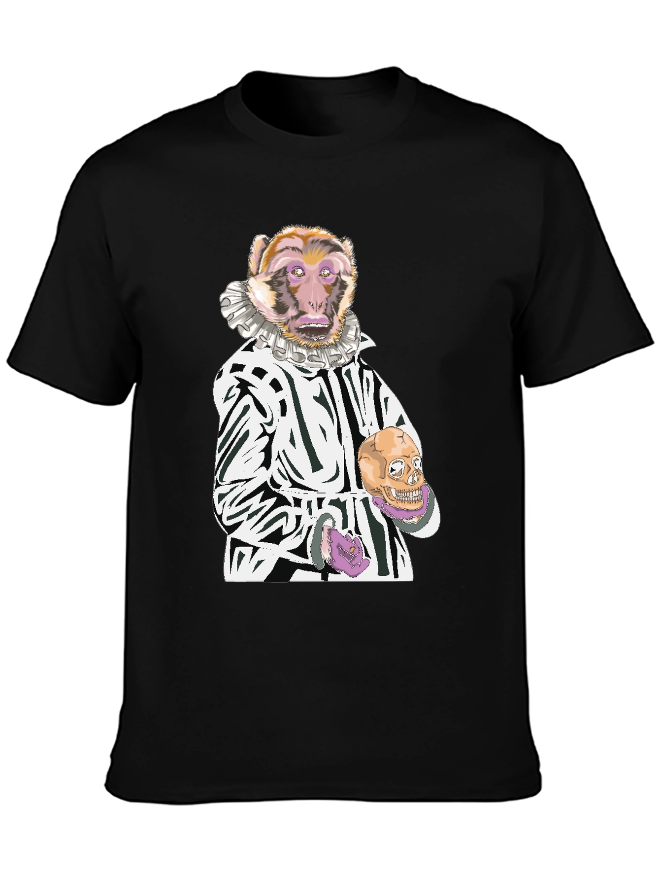 Monkey Hamlet Graphic T-Shirt
