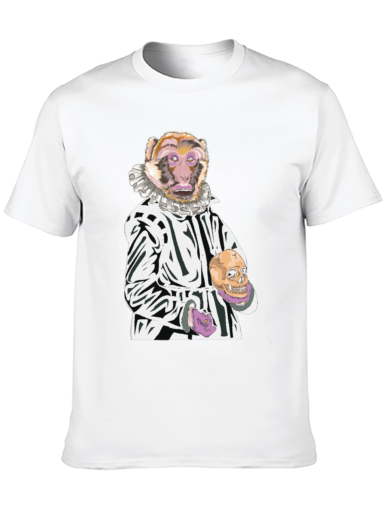Monkey Hamlet Graphic T-Shirt
