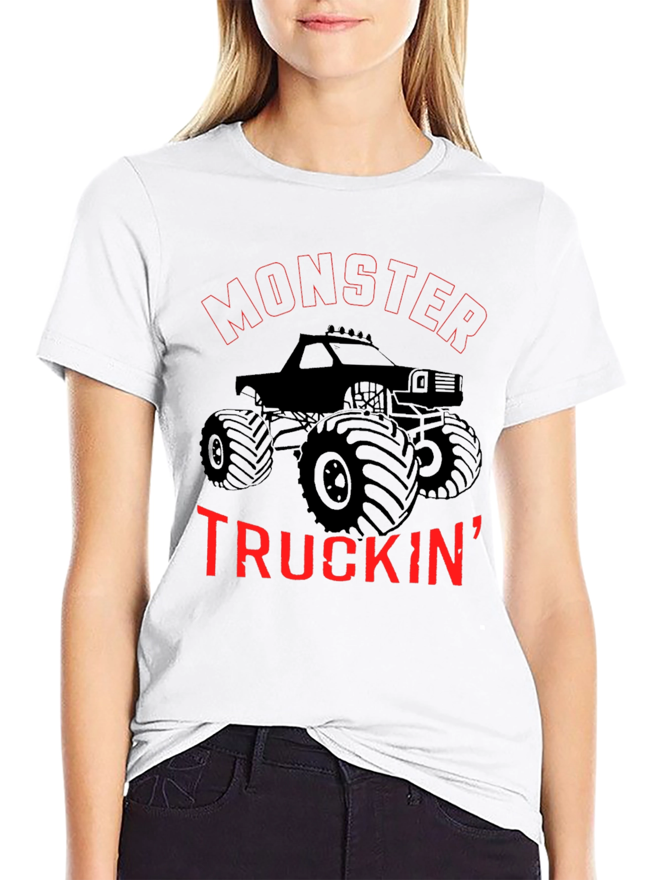 Monster Truckin Black T-Shirt