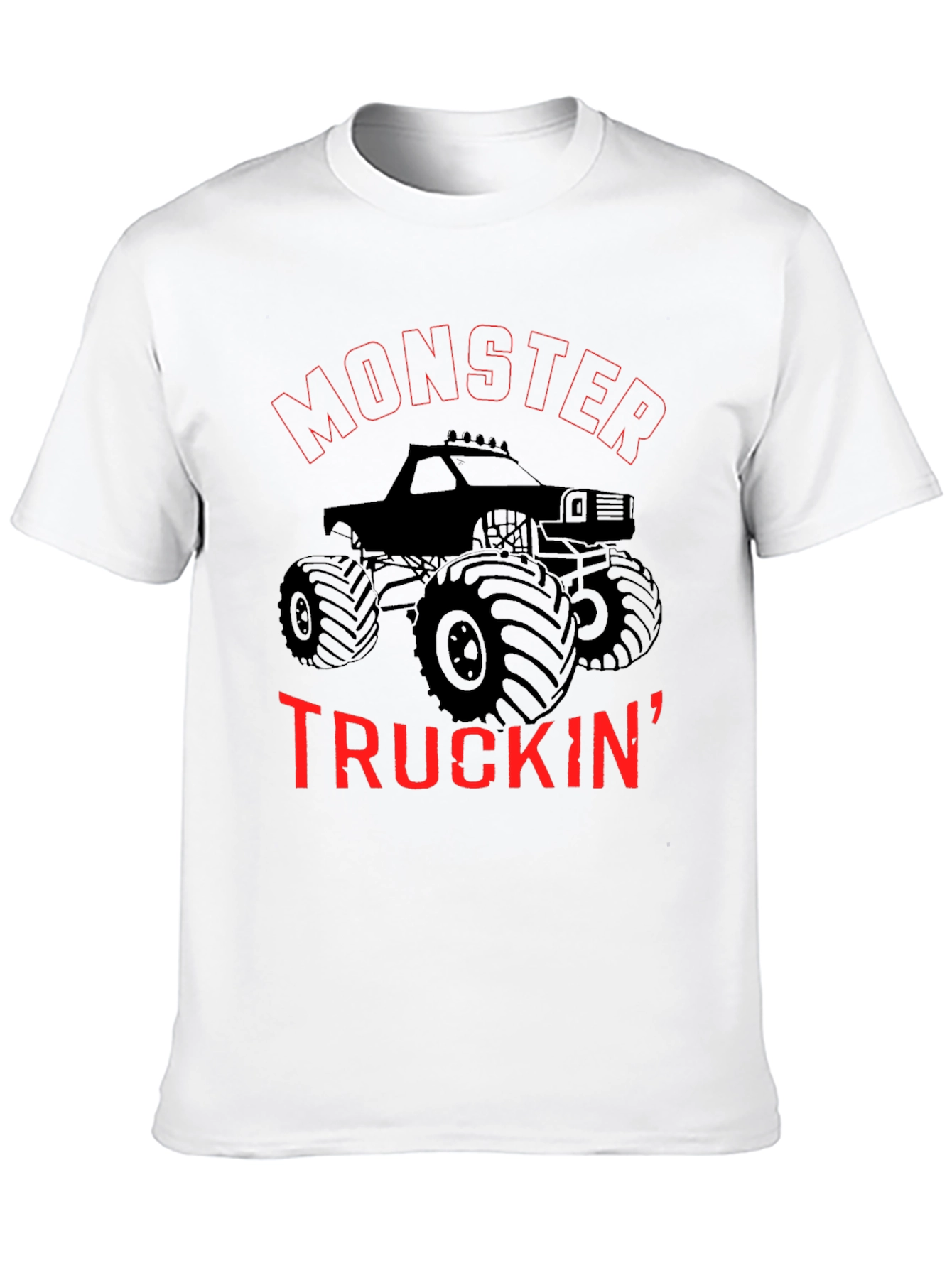 Monster Truckin Black T-Shirt