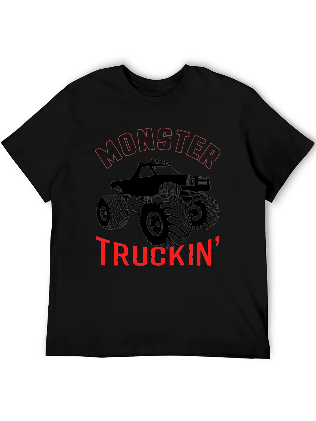 Monster Truckin Black T-Shirt