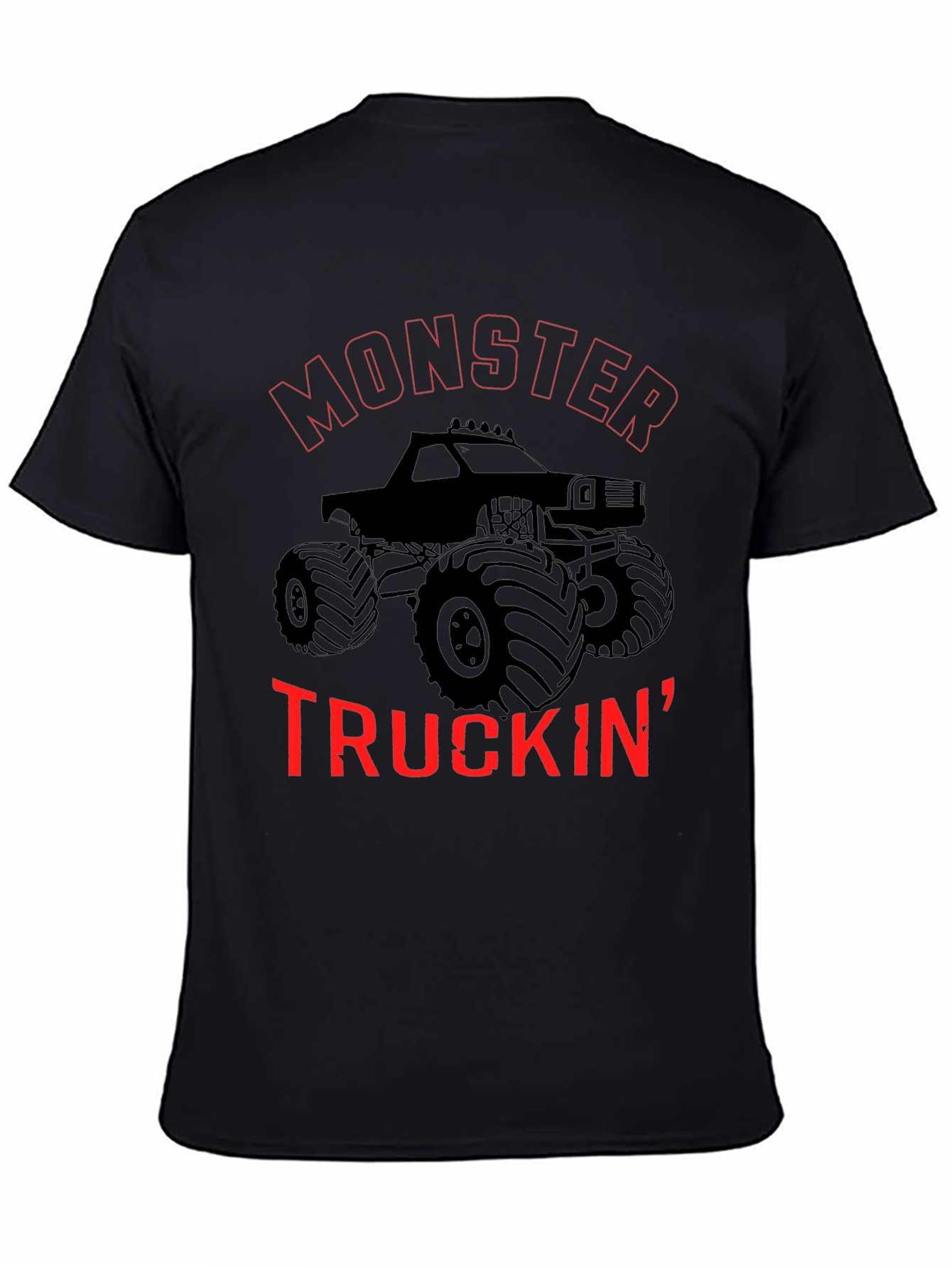 Monster Truckin Black T-Shirt