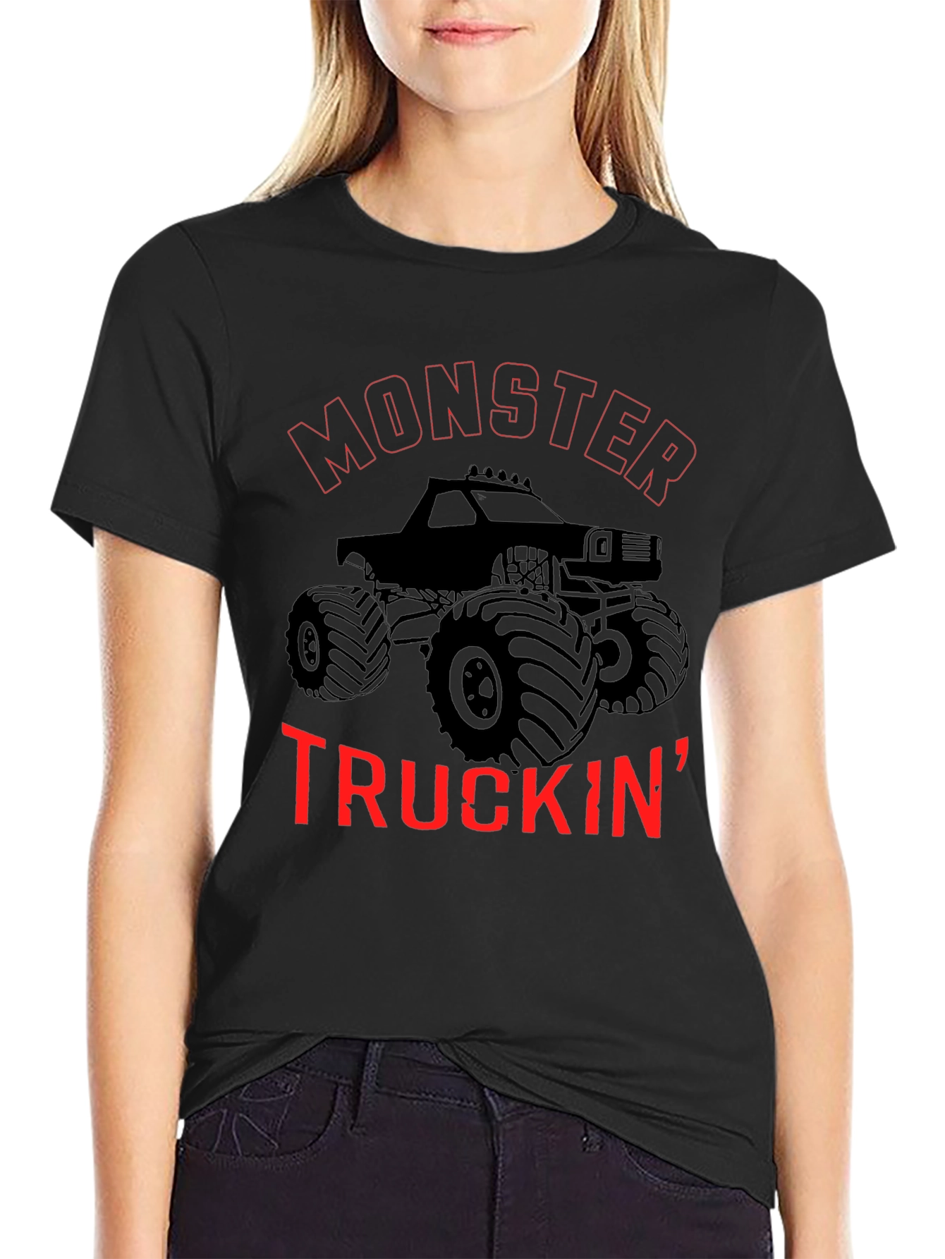 Monster Truckin Black T-Shirt