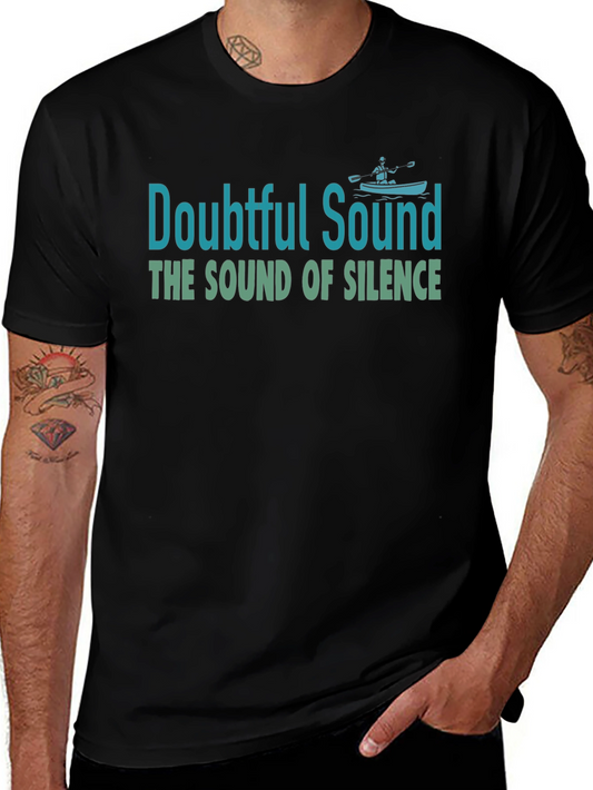 Doubtful Sound Black Graphic Tee