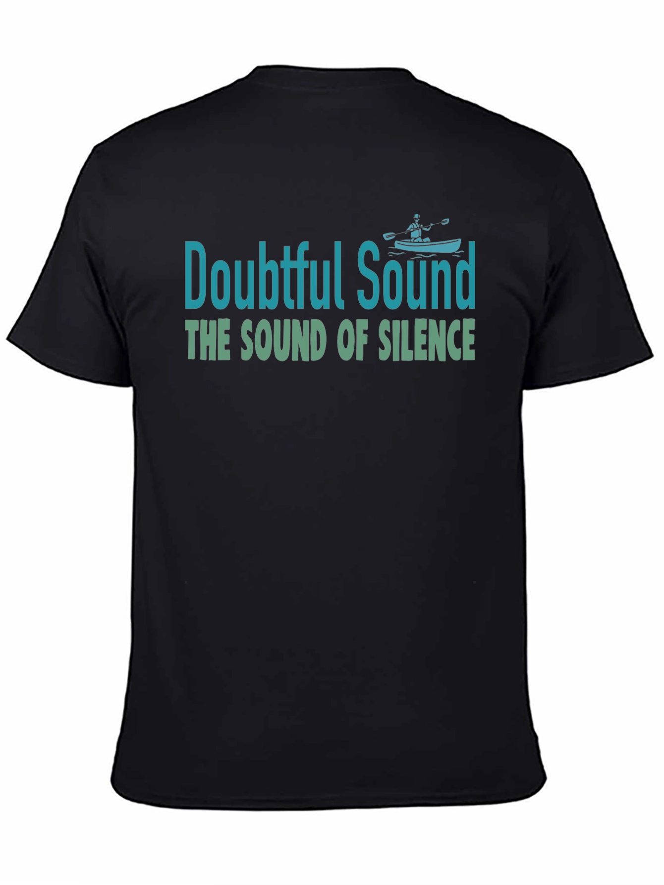 Doubtful Sound Black Graphic Tee