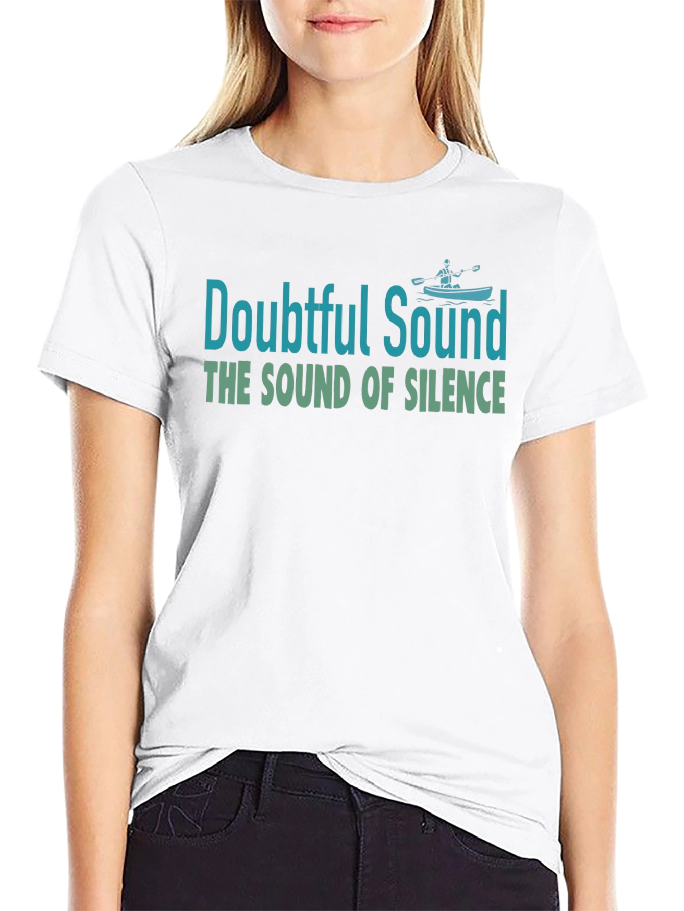 Doubtful Sound Black Graphic Tee