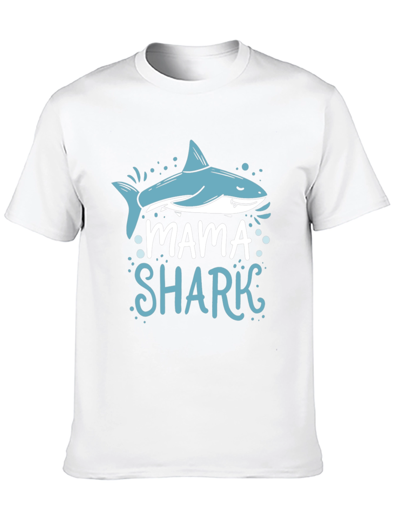 Mama Shark T-Shirt - Cute Family Matching Tee