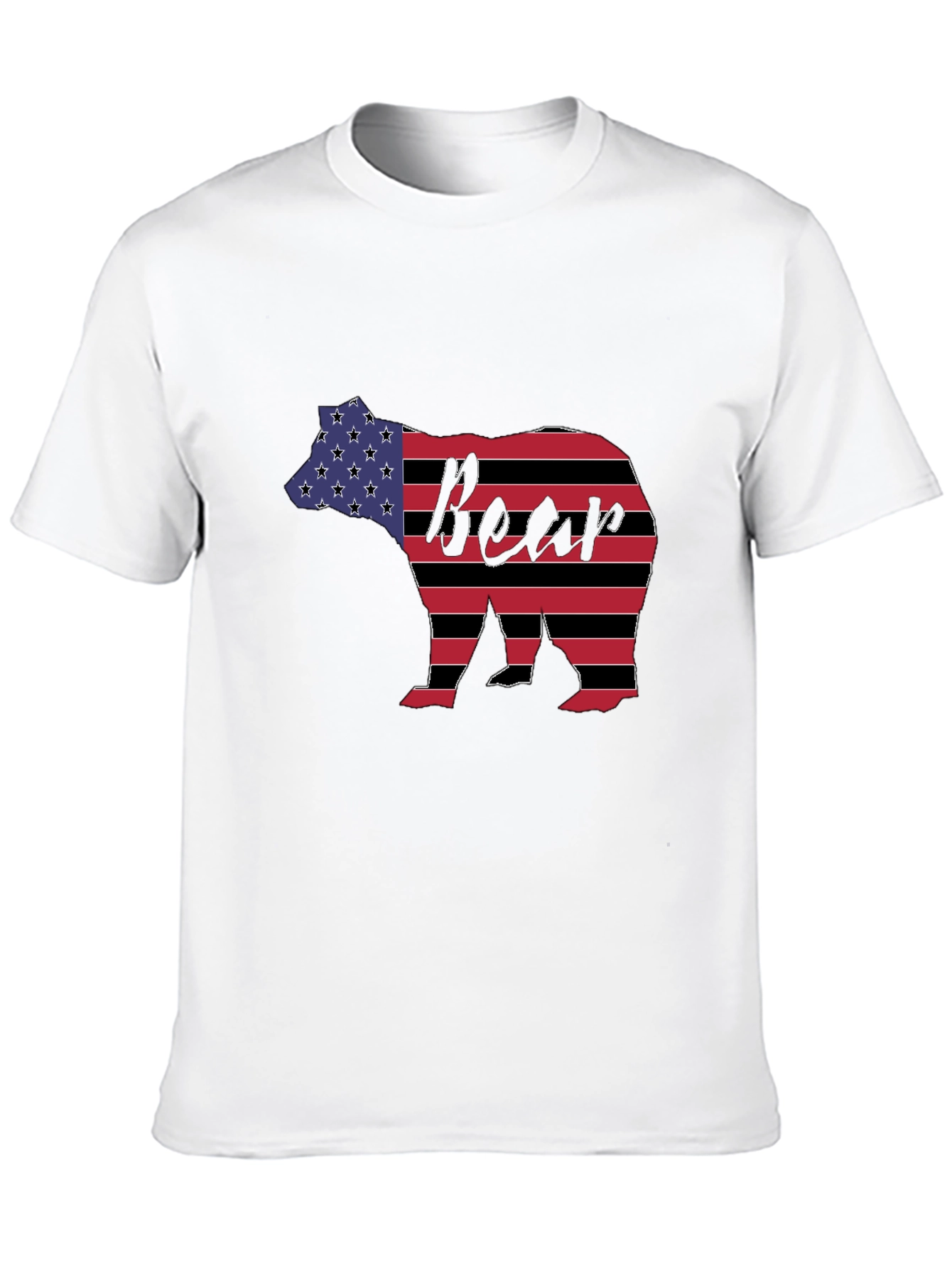 American Flag Bear T-Shirt