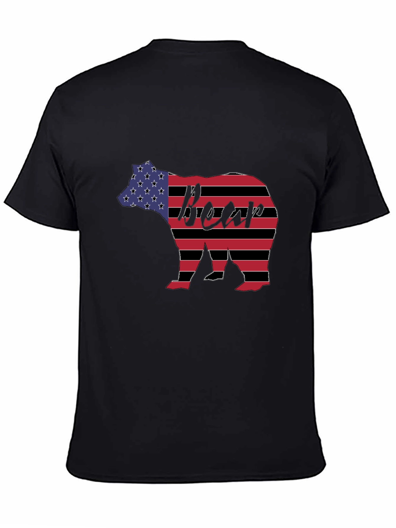American Flag Bear T-Shirt