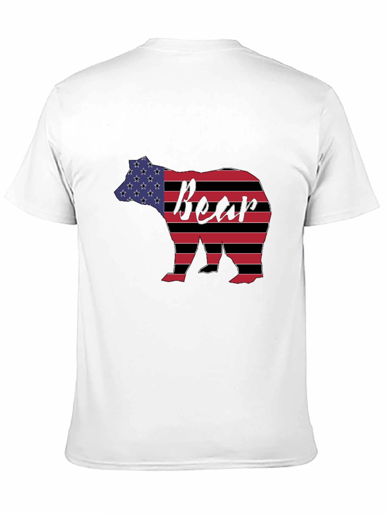American Flag Bear T-Shirt