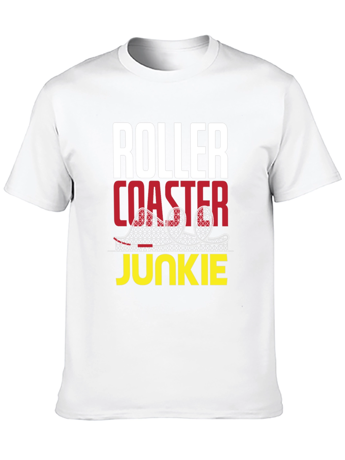 Roller Coaster Junkie Graphic T-Shirt