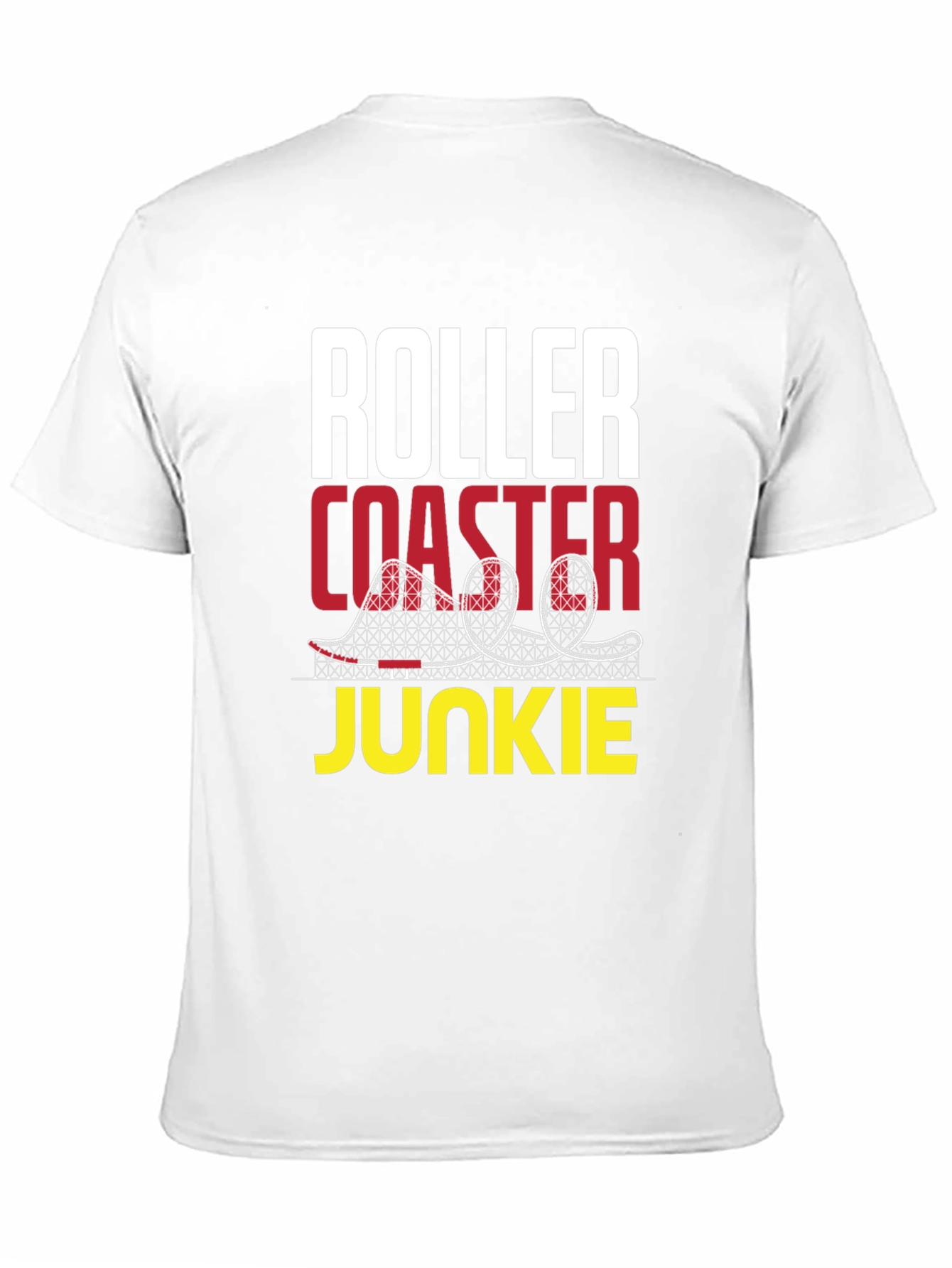Roller Coaster Junkie Graphic T-Shirt