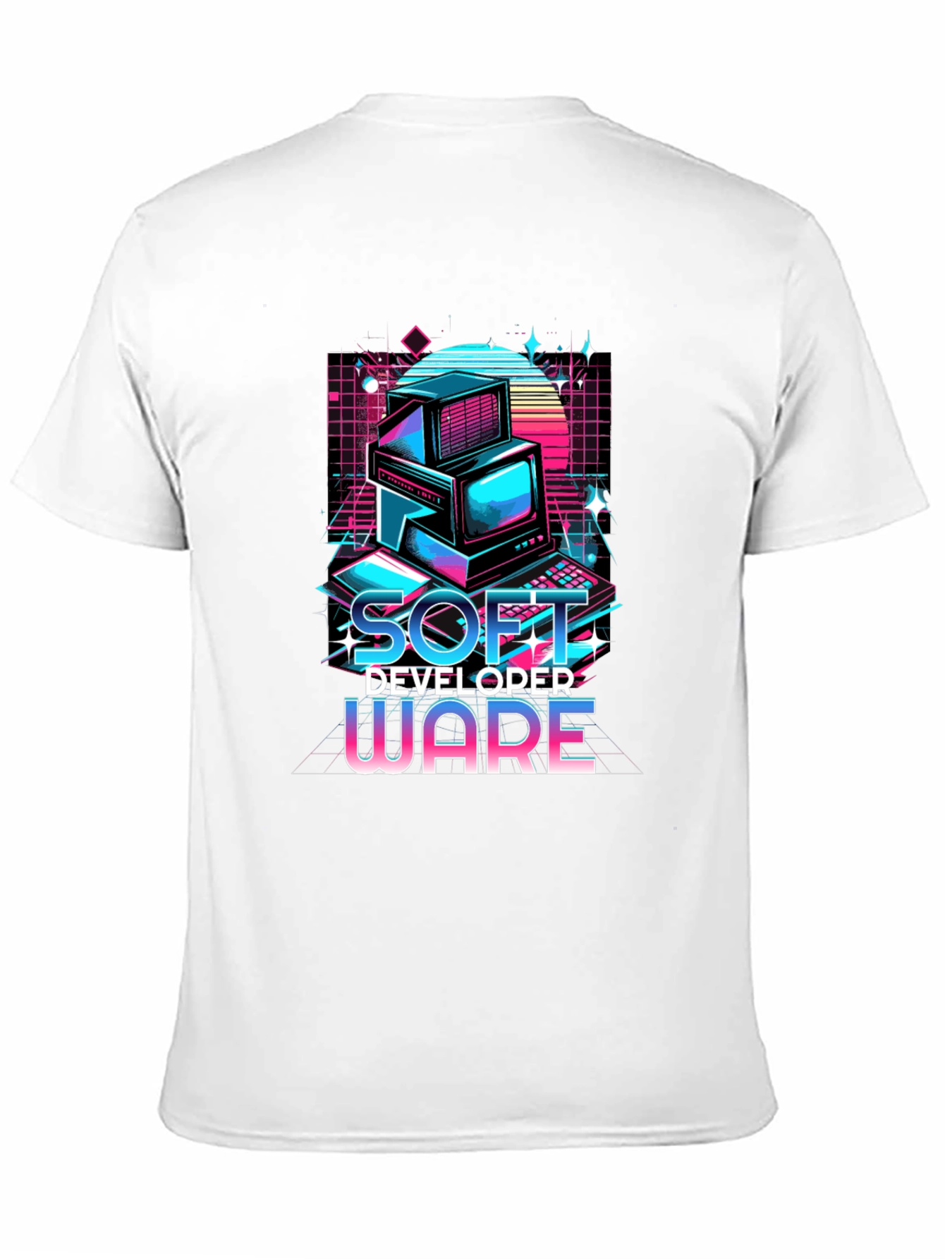 Retro Soft Developer Ware Graphic T-Shirt