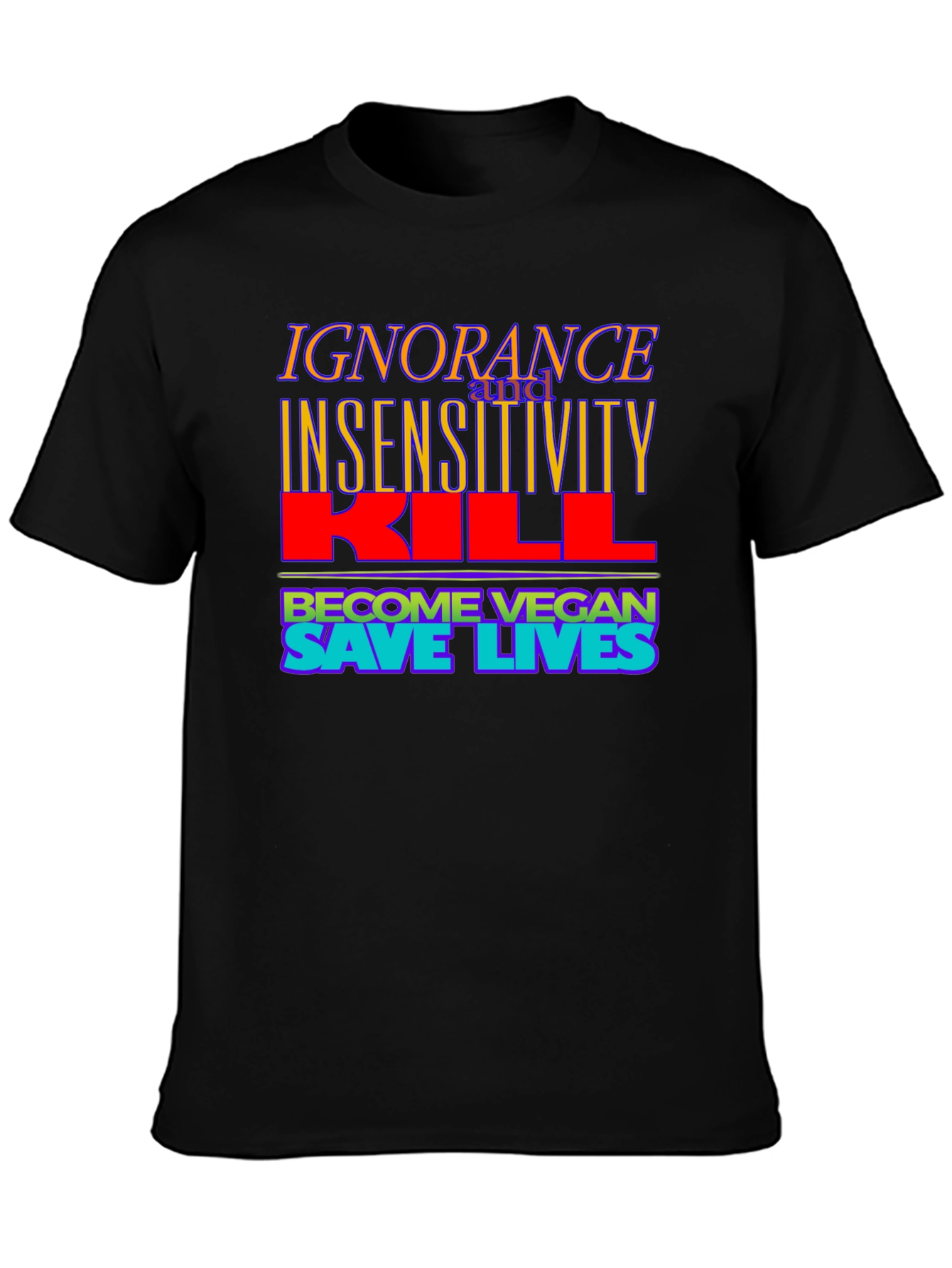 Ignorance Kills Vegan T-Shirt