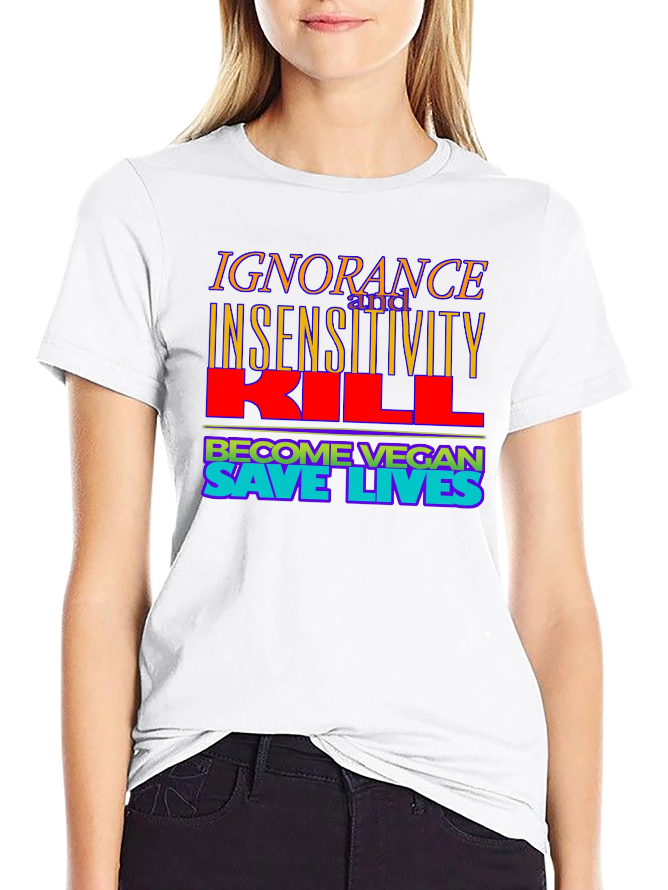Ignorance Kills Vegan T-Shirt
