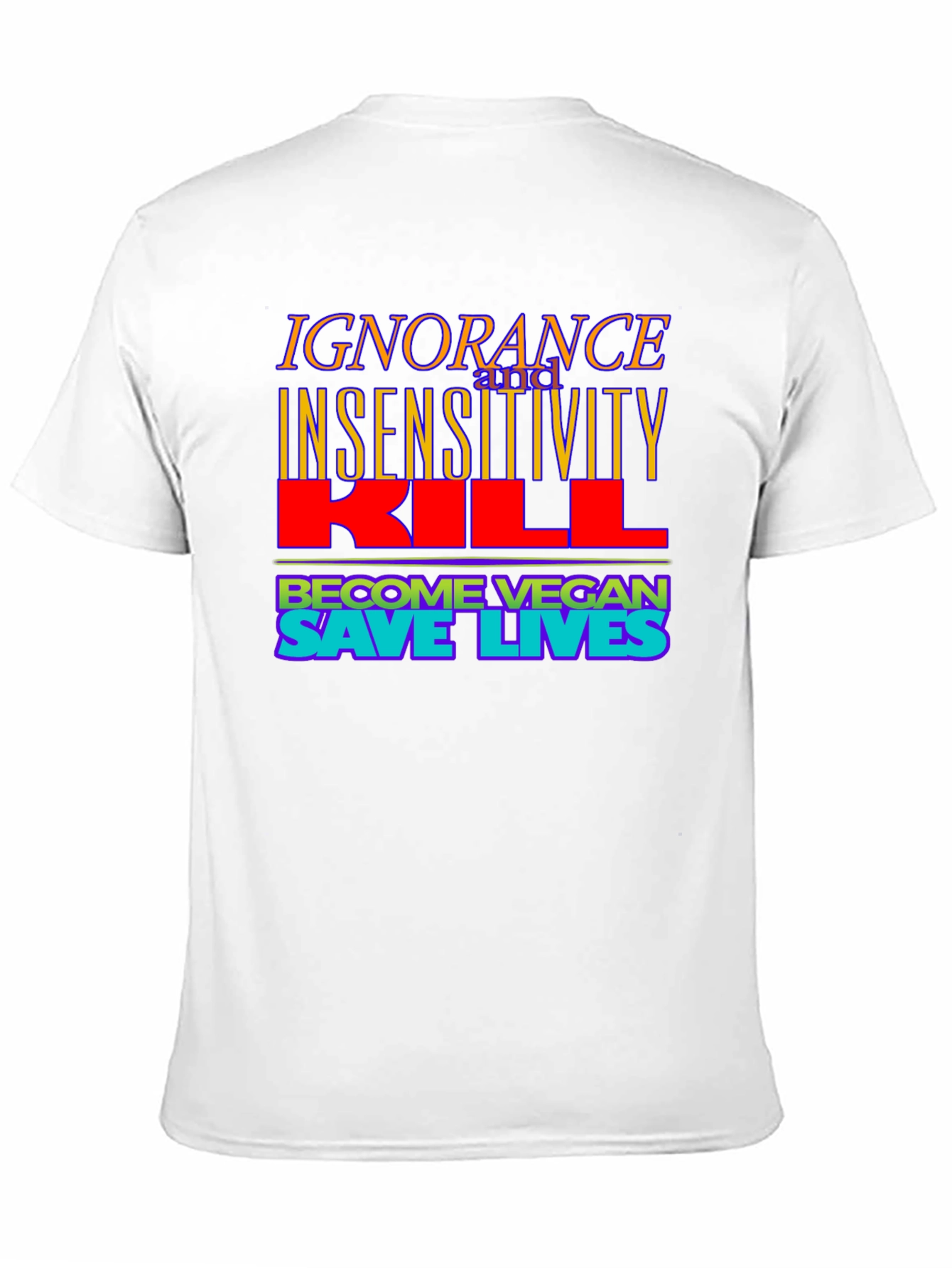 Ignorance Kills Vegan T-Shirt