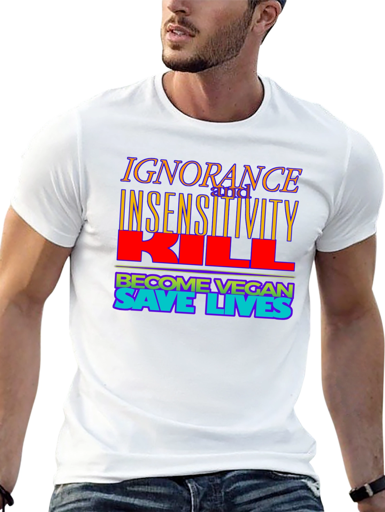 Ignorance Kills Vegan T-Shirt