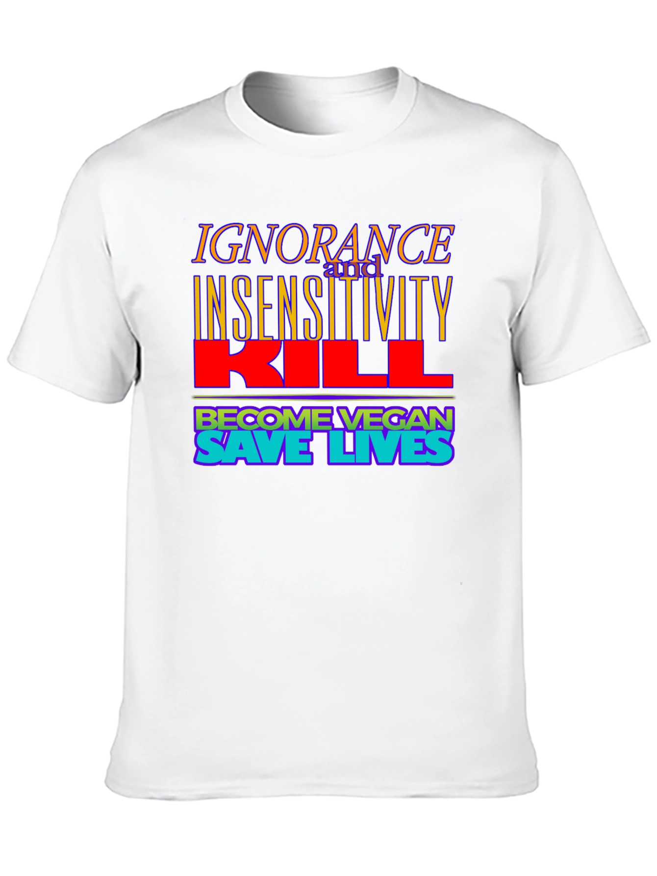 Ignorance Kills Vegan T-Shirt
