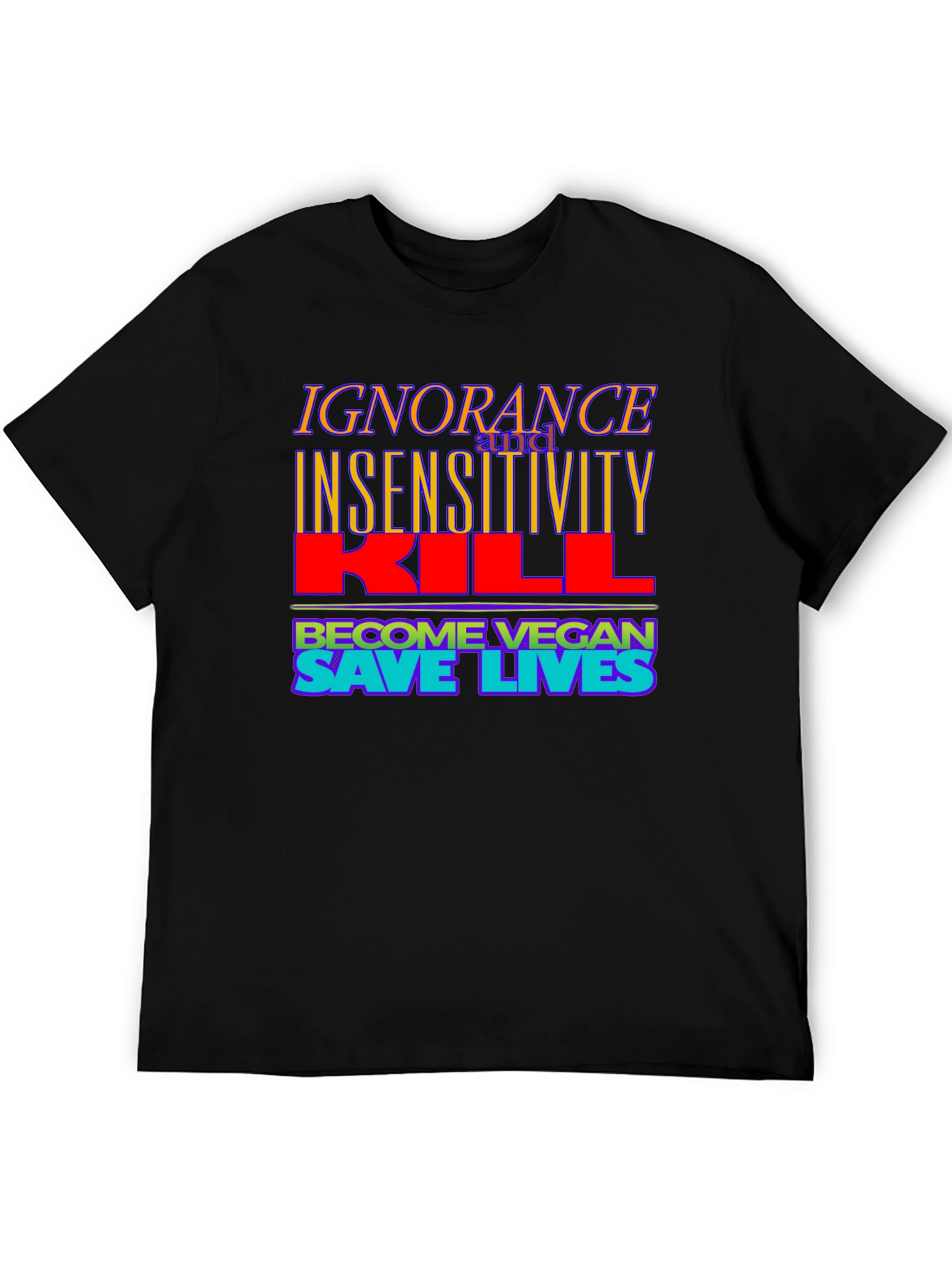 Ignorance Kills Vegan T-Shirt