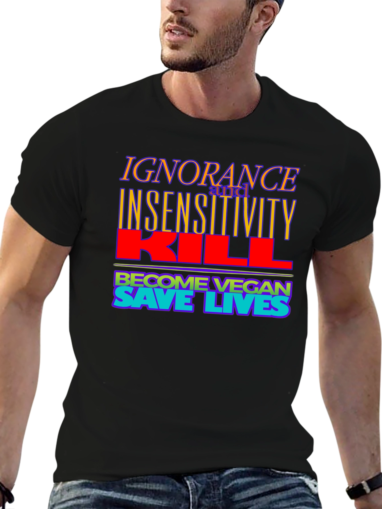 Ignorance Kills Vegan T-Shirt