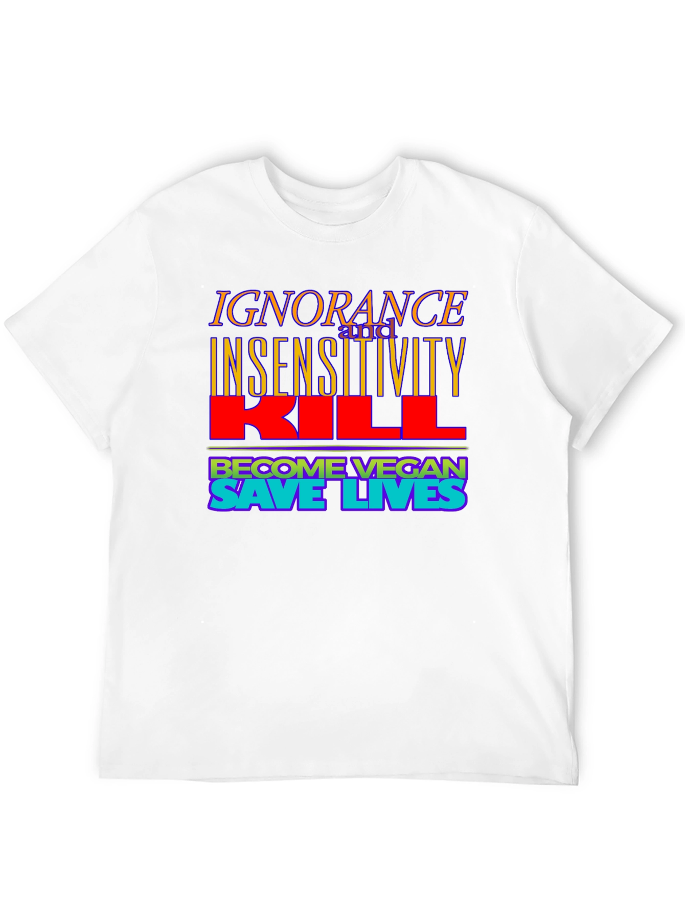 Ignorance Kills Vegan T-Shirt