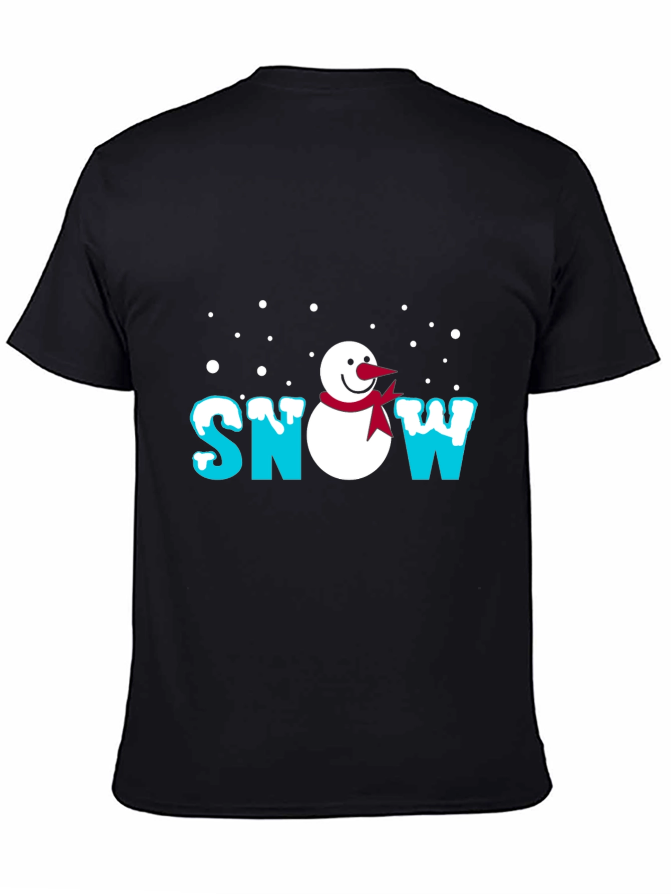 Snowman Graphic Tee - Winter Holiday T-Shirt